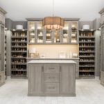 Boutique with dresser in center of room