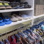 Inspired Closets shelves and clothing rack