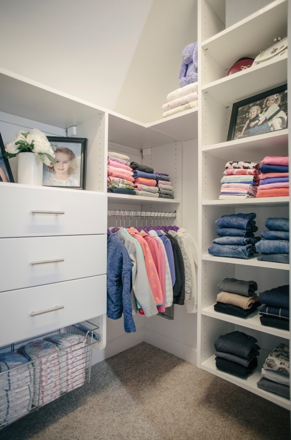 Custom Kids Walk-In Closet Organizers | Inspired Closets