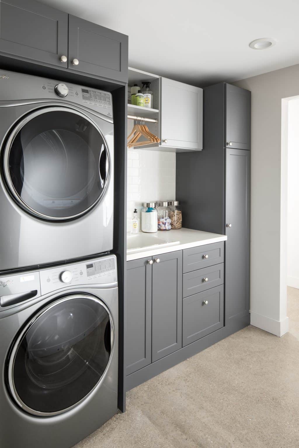Laundry Room Storage & Solutions Inspired Closets Custom