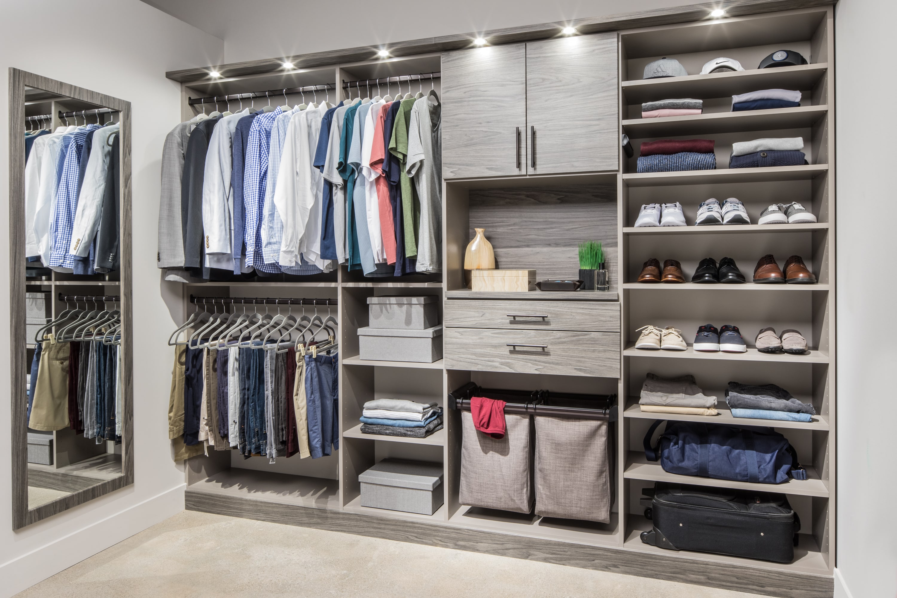 Custom Mens Walk In Closet Organizers Inspired Closets,Modern House Designs Pictures Gallery In India