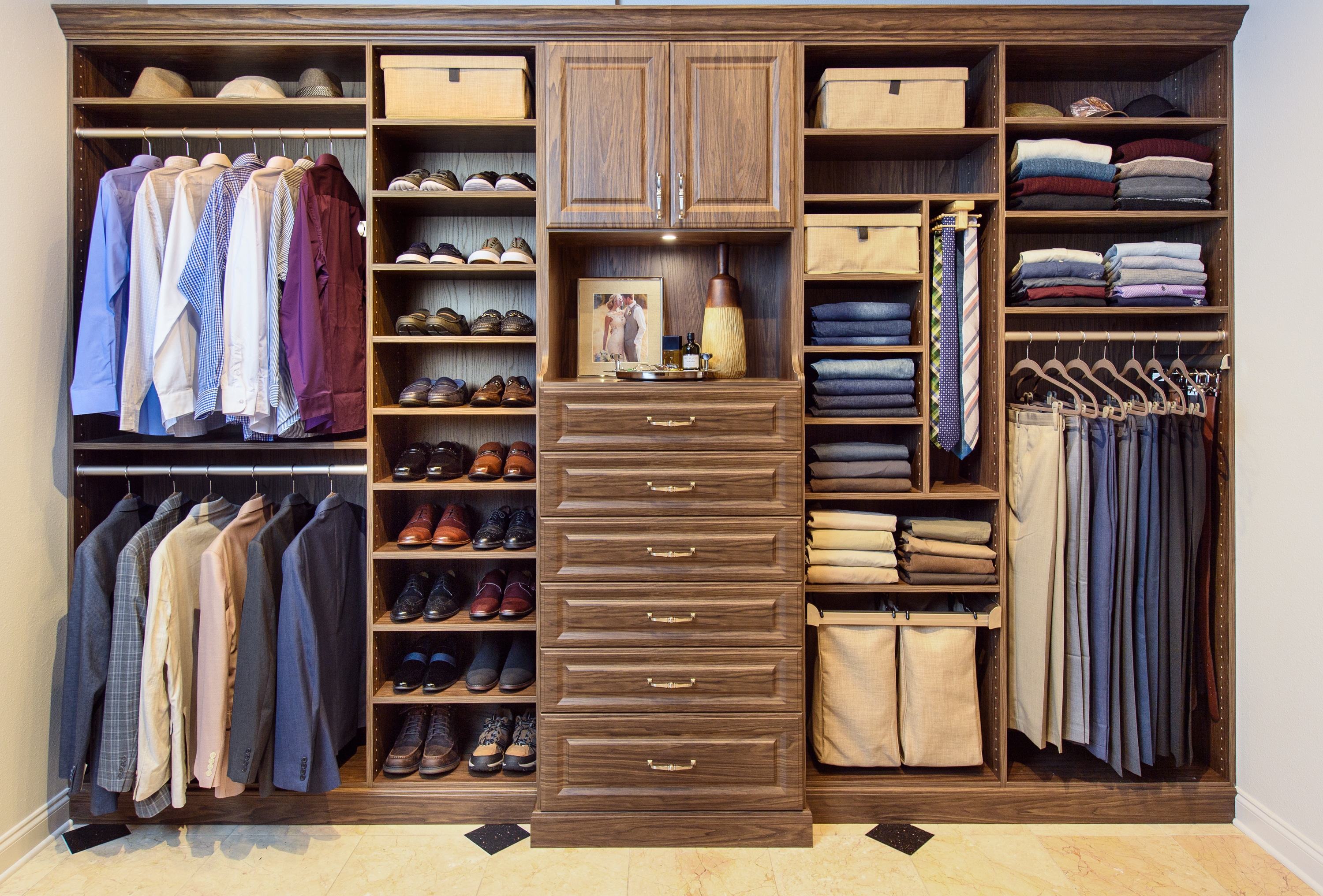 Custom Reach In Closet Organizers Inspired Closets Custom