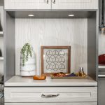 Drawers and cabinets inside closet