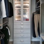 Floor Mount Closet Hutch with Drawers and Shelving in Southwest Florida