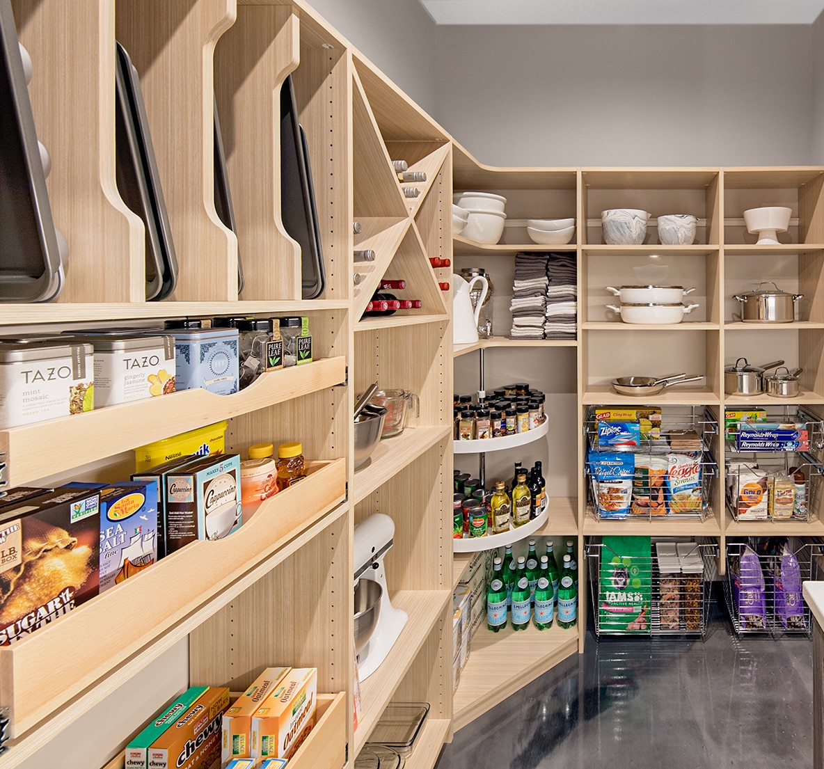 Custom Pantry Storage  Organization Inspired Closets 