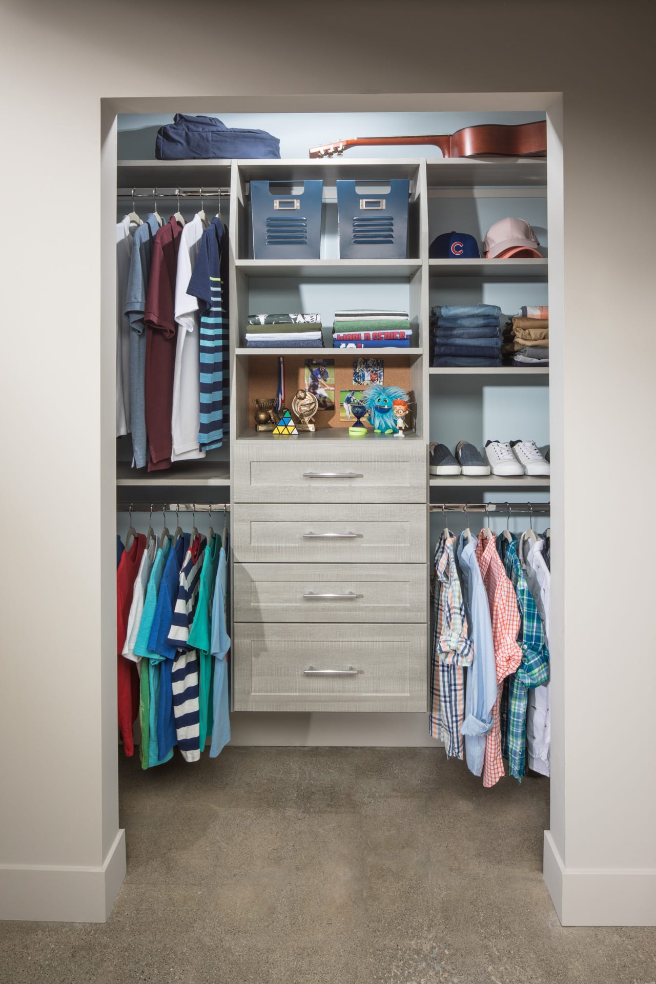 Inspired Closets bedroom closet