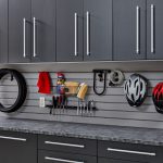 Inspired Closets closet for garage with belongings hanging on wall