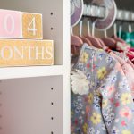 Close up of Inspired Closets bedroom closet with girls accessories inside