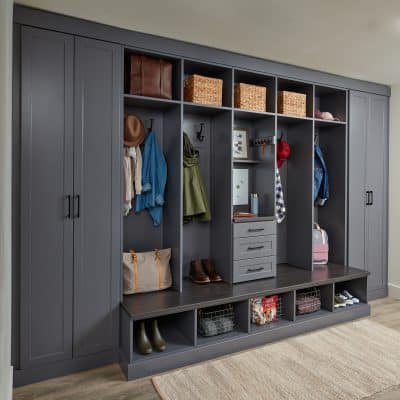 Custom Entryway Storage Mudroom Lockers Inspired Closets