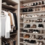 CustomBoutiqueWalk InWomen’sClosetinAthens,GAwithShoeStorage