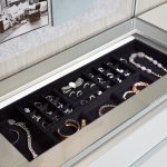 Modern Light Up Jewelry Tray and Storage for Closet