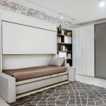 Creative bed wall bed design, Kali Duo style from Clai by Inspired Closets Hawaii