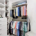 Doublehangingcustomwalk closetinOklahomaCity