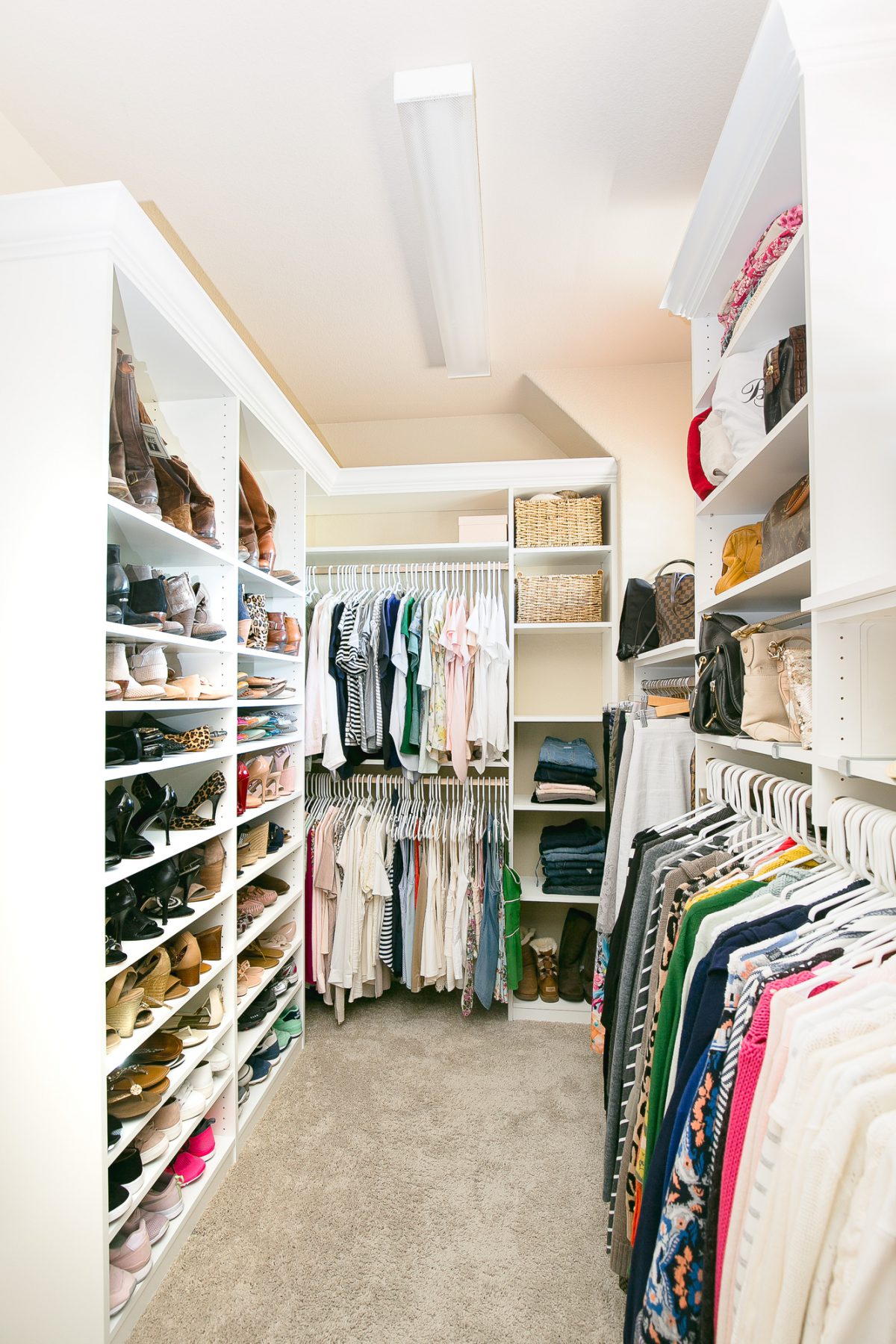WalkIn Inspired Closets Custom Closet Design in Sacramento