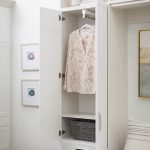 White Custom murphy bed with hutch from Inspired Closets