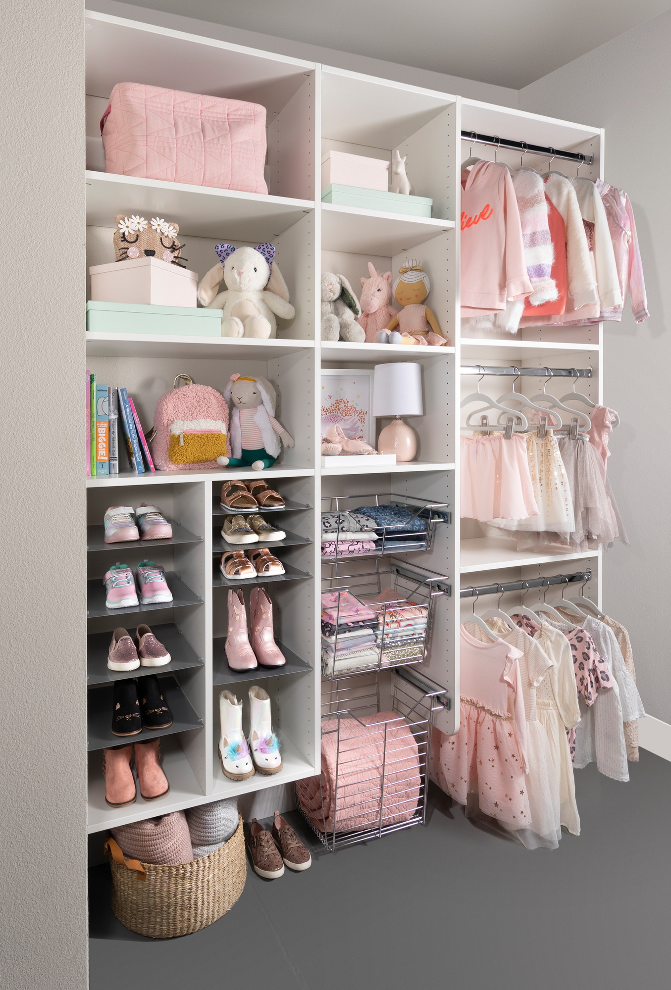 Pantry - Baskets - Transitional - Kitchen - Burlington - by Inspired  Closets Vermont