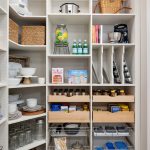 Custom pantry storage system shelving and pull our drawers in Port St. Lucie, Florida