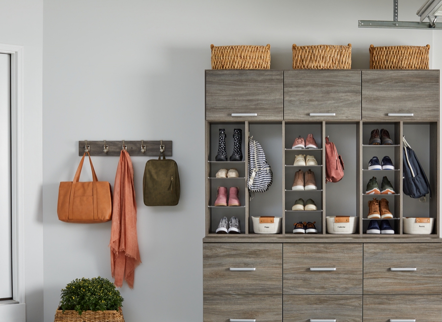 Salt Lake City Custom Entryway Storage & Mudroom Lockers Inspired